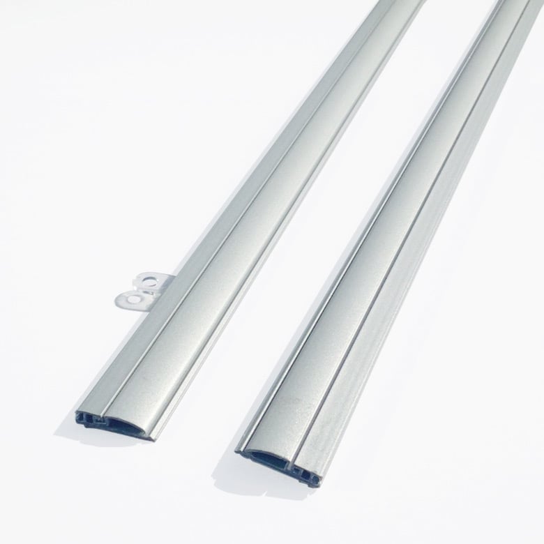 AC00101_S_HBKIT - Brushed Aluminium Effect Hanging Bars Kit