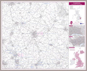 UK00766_L_MGFAL - Cambridge Postcode Sector Map
