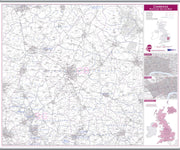 UK00766_L_LAMHB - Cambridge Postcode Sector Map