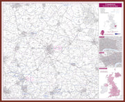 UK00766_L_LBDOK - Cambridge Postcode Sector Map