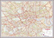 UK00029_H_MGFAL - Central London street Wall Map