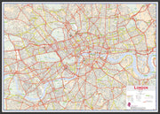 UK00029_L_WDBLA - Central London street Wall Map