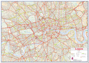 UK00029_H_LMBRD - Central London street Wall Map