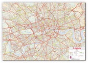 UK00029_L_CANVA - Central London street Wall Map
