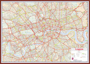 UK00029_L_LBDOK - Central London street Wall Map