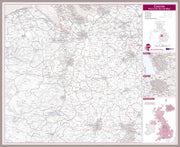 UK00768_L_MGFAL - Chester Postcode Sector Map