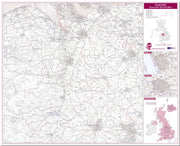 UK00768_L_LMBRD - Chester Postcode Sector Map