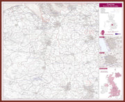 UK00768_L_LBDOK - Chester Postcode Sector Map