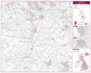 UK00768_L_LAMIN - Chester Postcode Sector Map