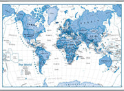 WM01228_L_LAMHB - Children's Art Map of the World Blue