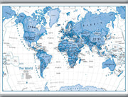 WM01228_M_CANHB - Children's Art Map of the World Blue