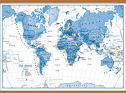 WM01228_H_CWDHB - Children's Art Map of the World Blue