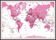 WM01229_L_WDBLA - Children's Art Map of the World Pink
