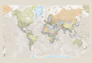 WP01548_H_WALLP - Classic World Map Wallpaper