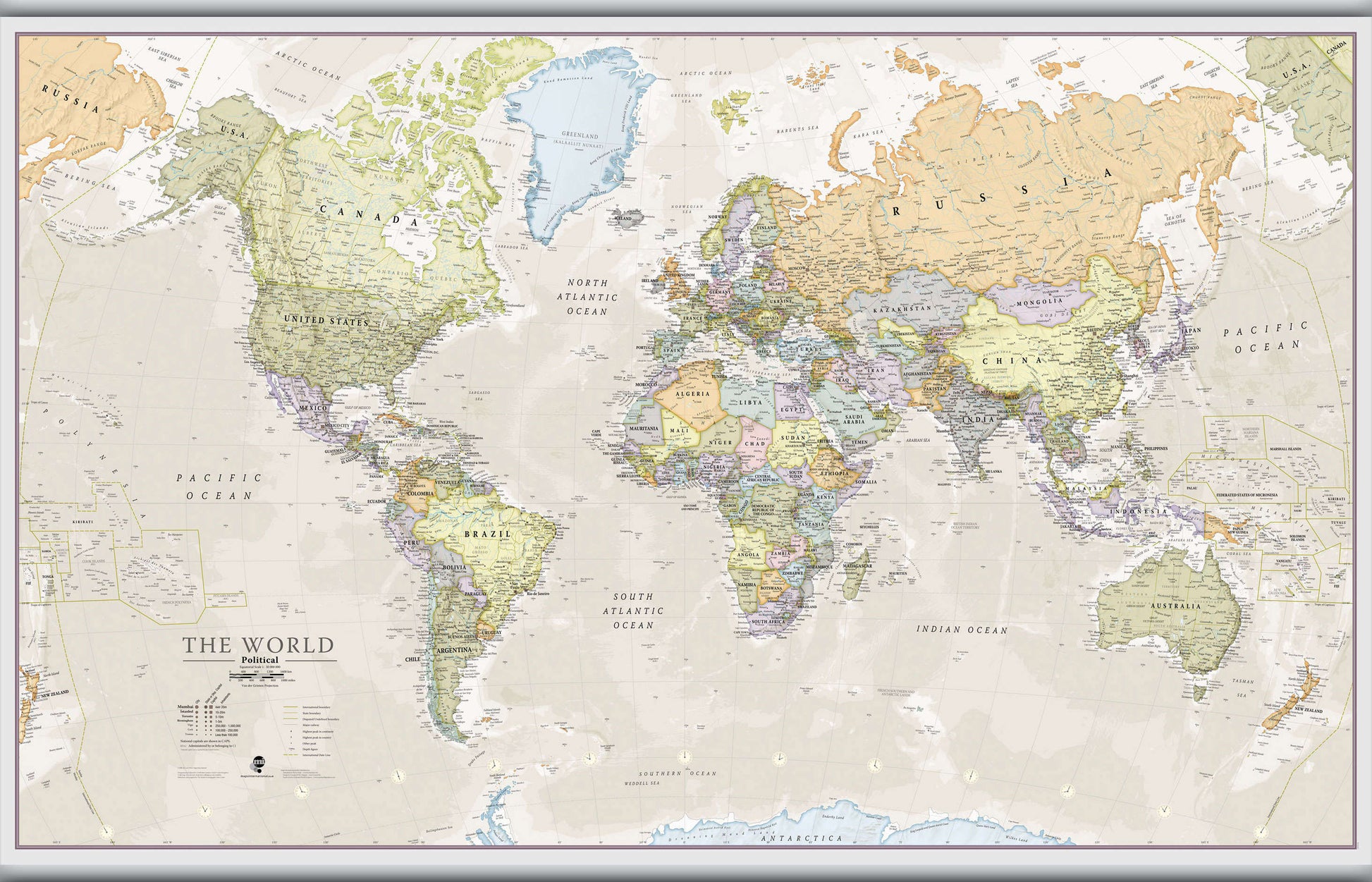 WM01192_H_LAMHB - Classic World Map