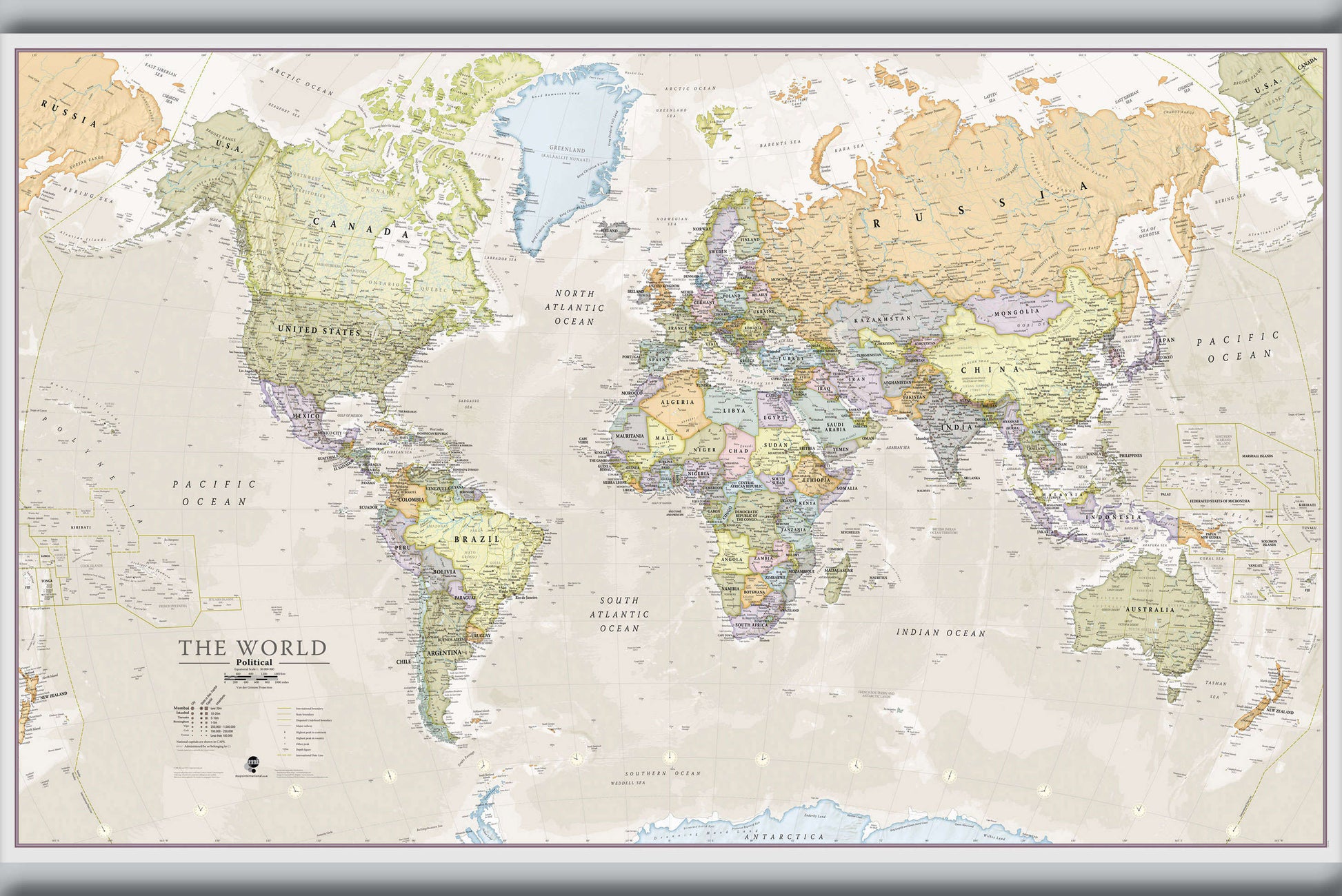 WM01192_M_LAMHB - Classic World Map