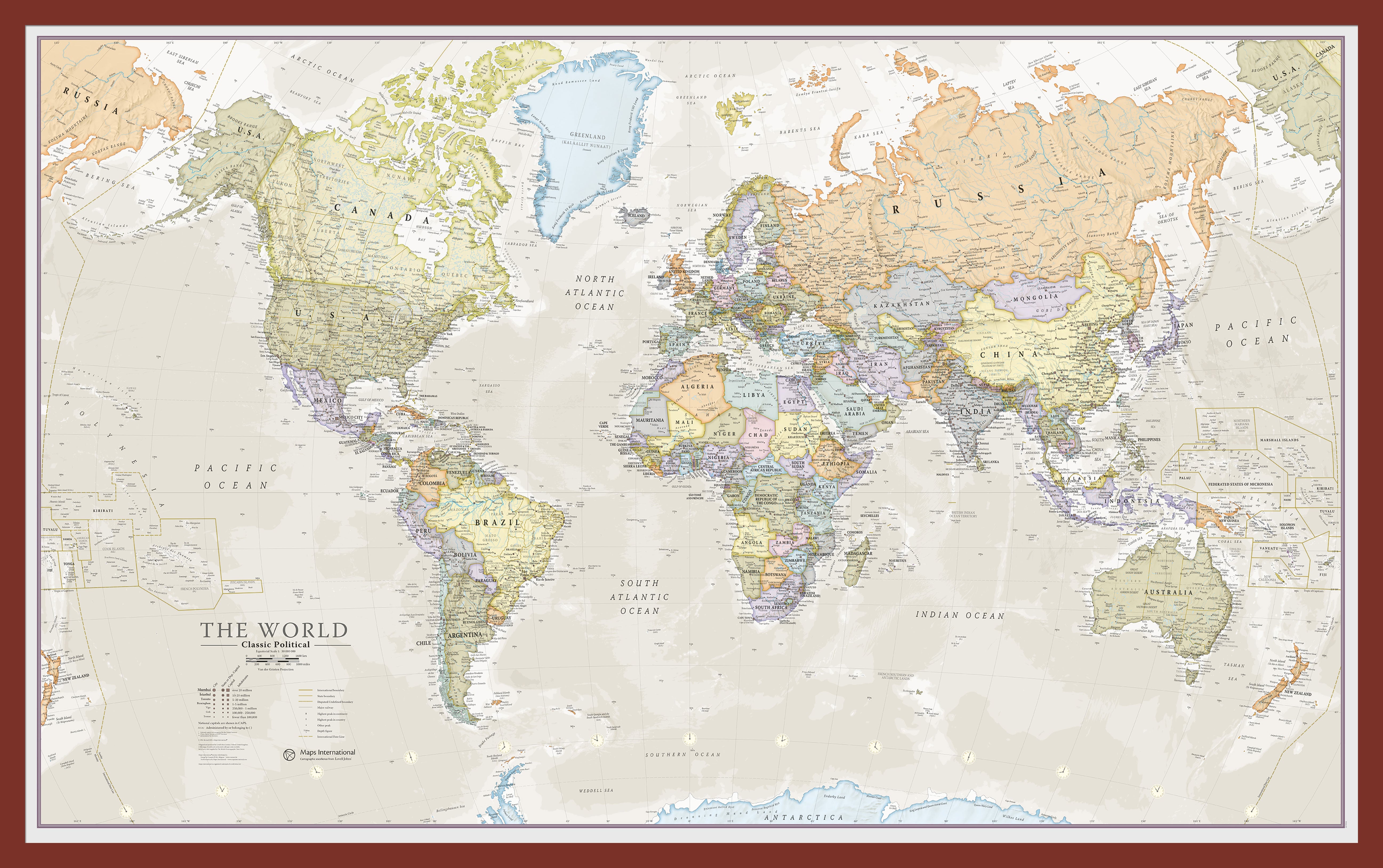 WM01192_S_PINOK - Classic World Map