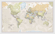 WM01192_M_BWWHI - Classic World Map