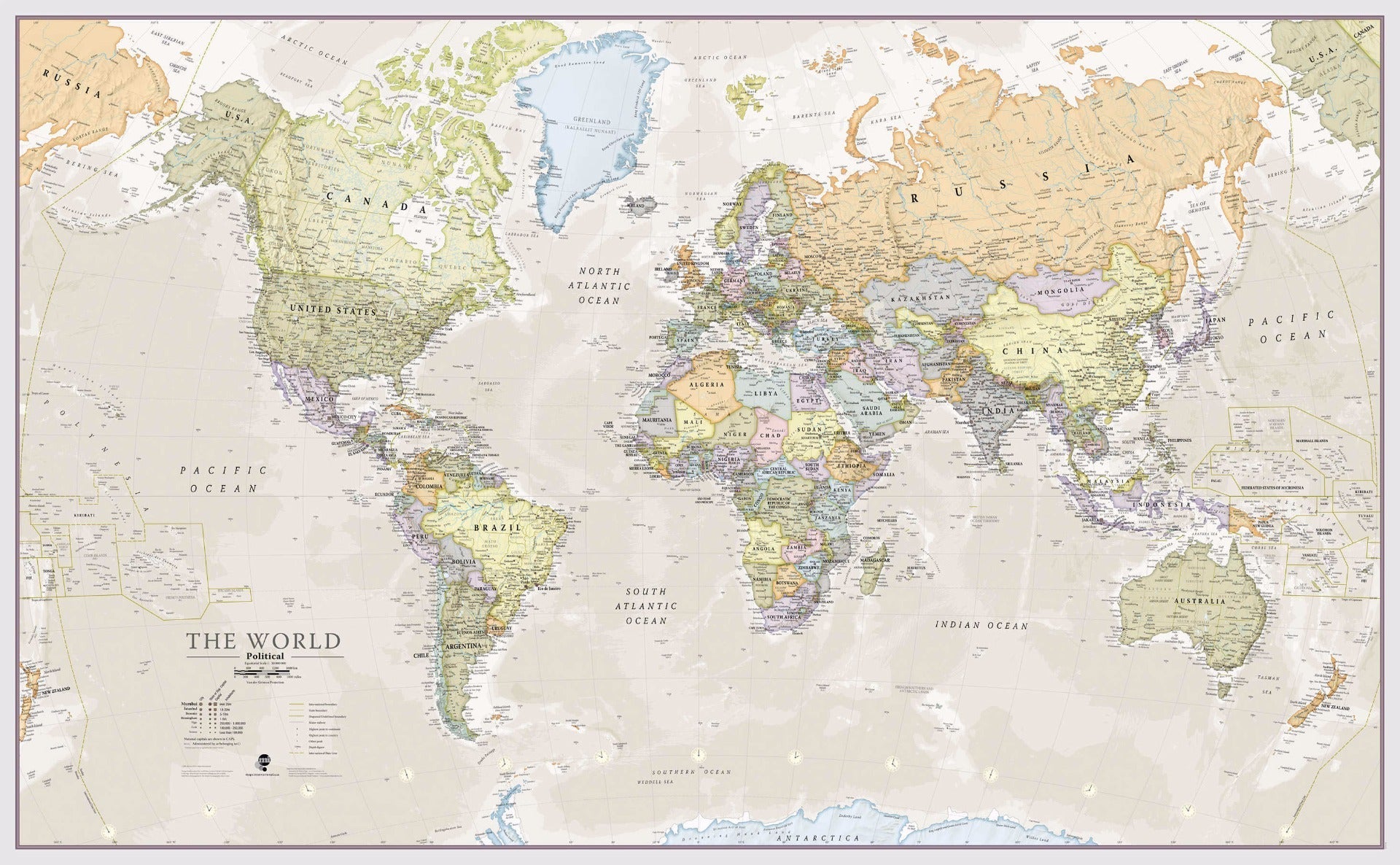WM01192_L_FSLAM - Classic World Map