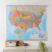 CM00021_L_LWDHB - USA Wall Map Political