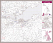 UK00769_L_LBDAL - Edinburgh Postcode Sector Map