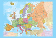 WP01550_X_WPSAM - Europe Political Map Wallpaper