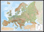 CT00409_H_LBDBL - Europe Wall Map Physical