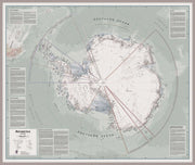 CT00697_L_LBDAL - Executive Antarctica Wall Map Political