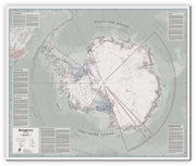 CT00697_L_CANVA - Executive Antarctica Wall Map Political