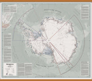 CT00697_L_LWDHB - Executive Antarctica Wall Map Political