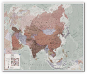 CT00698_L_CANVA - Executive Asia Wall Map Political