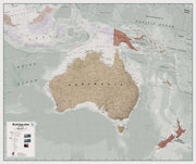 CT00699_L_CANRL - Executive Australasia Wall Map Political