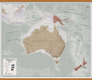 CT00699_L_LWDHB - Executive Australasia Wall Map Political