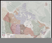 CM00703_L_LBDBL - Executive Canada Wall Map