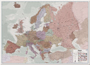CT00695_H_LMBRD - Executive Europe Wall Map Political