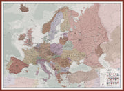 CT00695_L_LBDOK - Executive Europe Wall Map Political