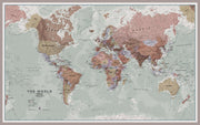 WM00671_H_LBDAL - Executive World Wall Map Political