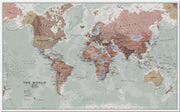 WM00671_H_LMBRD - Executive World Wall Map Political