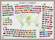 WM00010_M_PINAL - Flags of the World poster