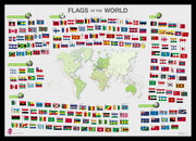 WM00010_M_PINBL - Flags of the World poster