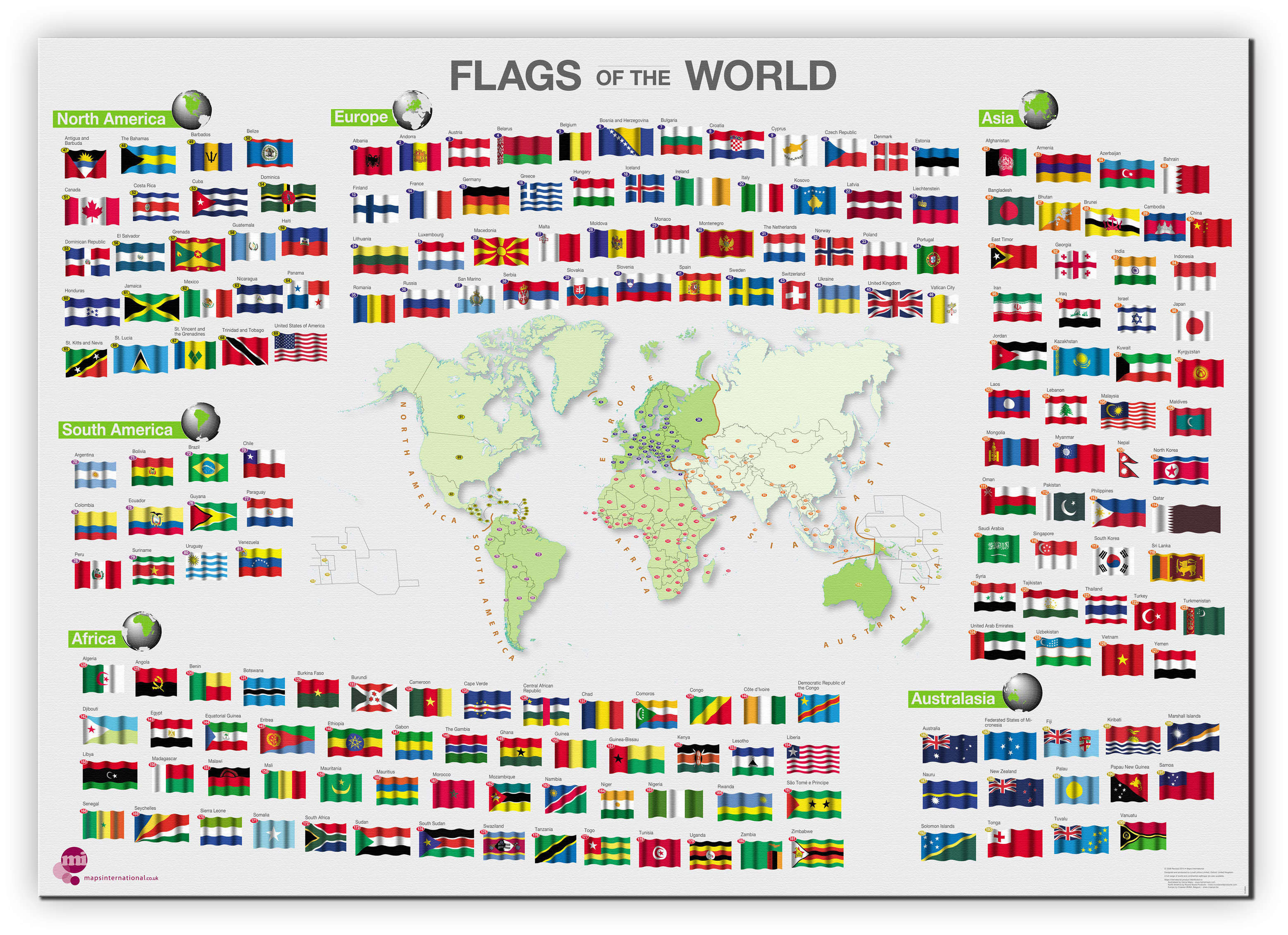 WM00010_M_CANVA - Flags of the World poster