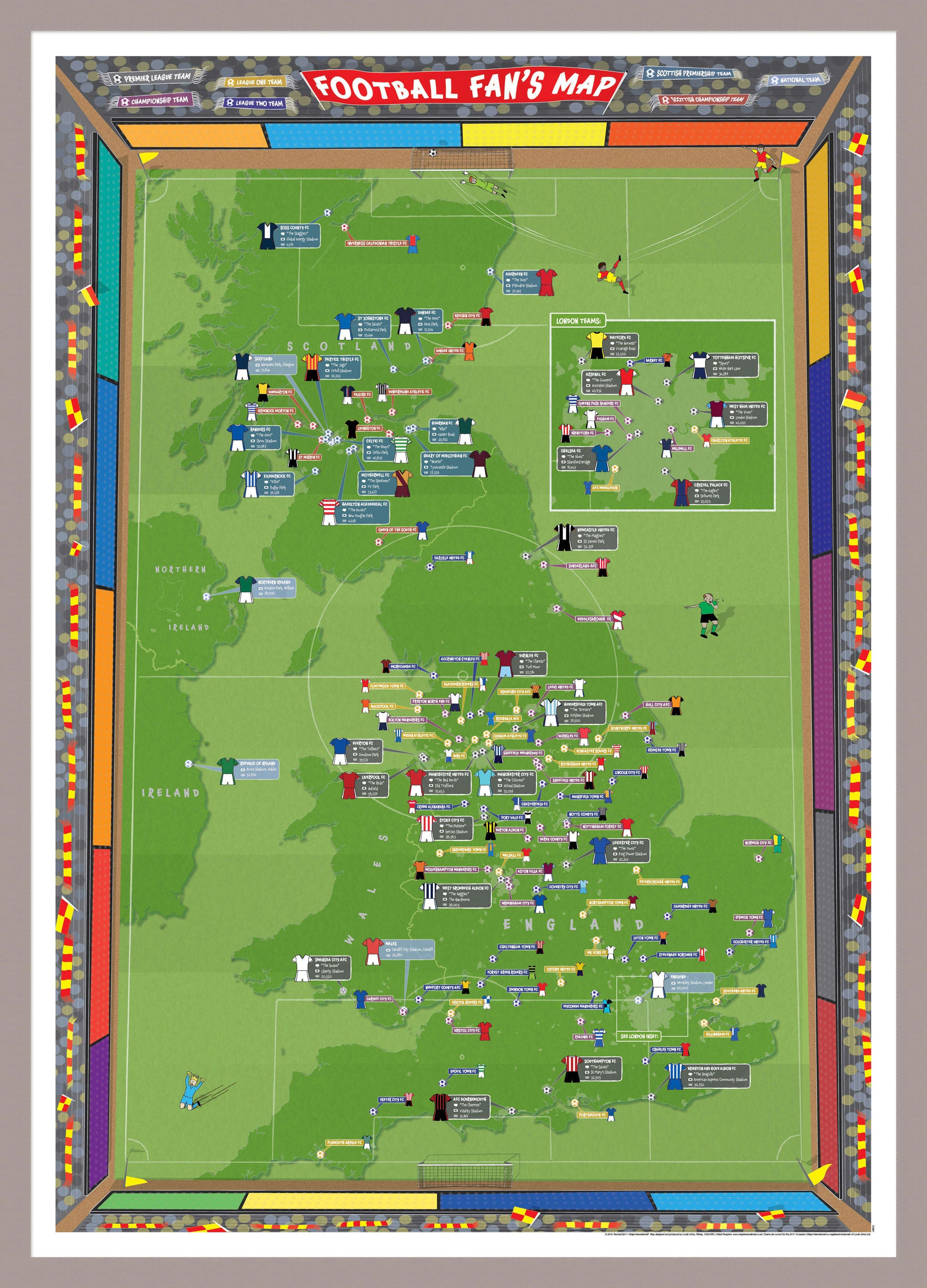 UK00887_M_MGFAL - Football Fan's Stadium Map