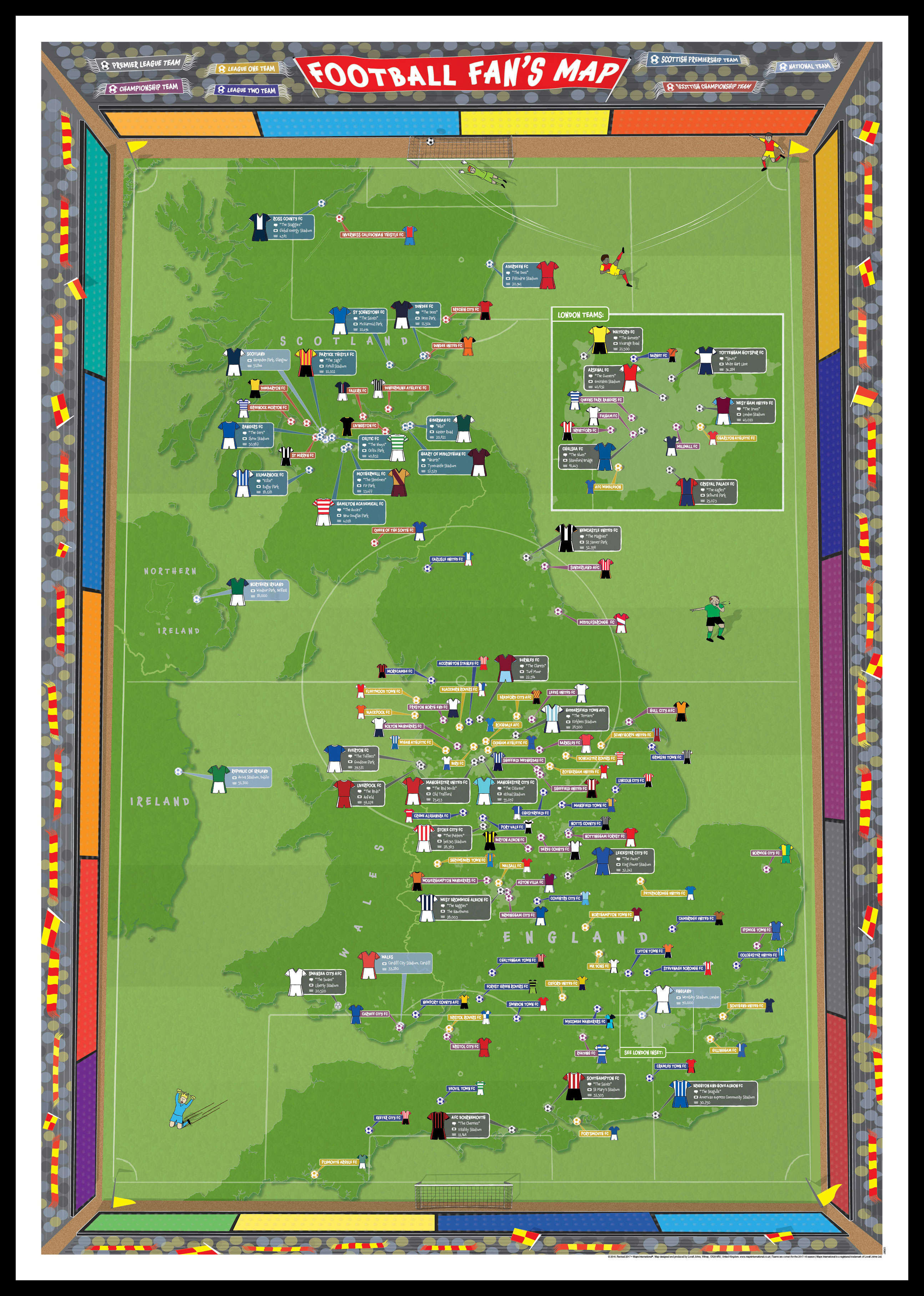 UK00887_L_LBDBL - Football Fan's Stadium Map