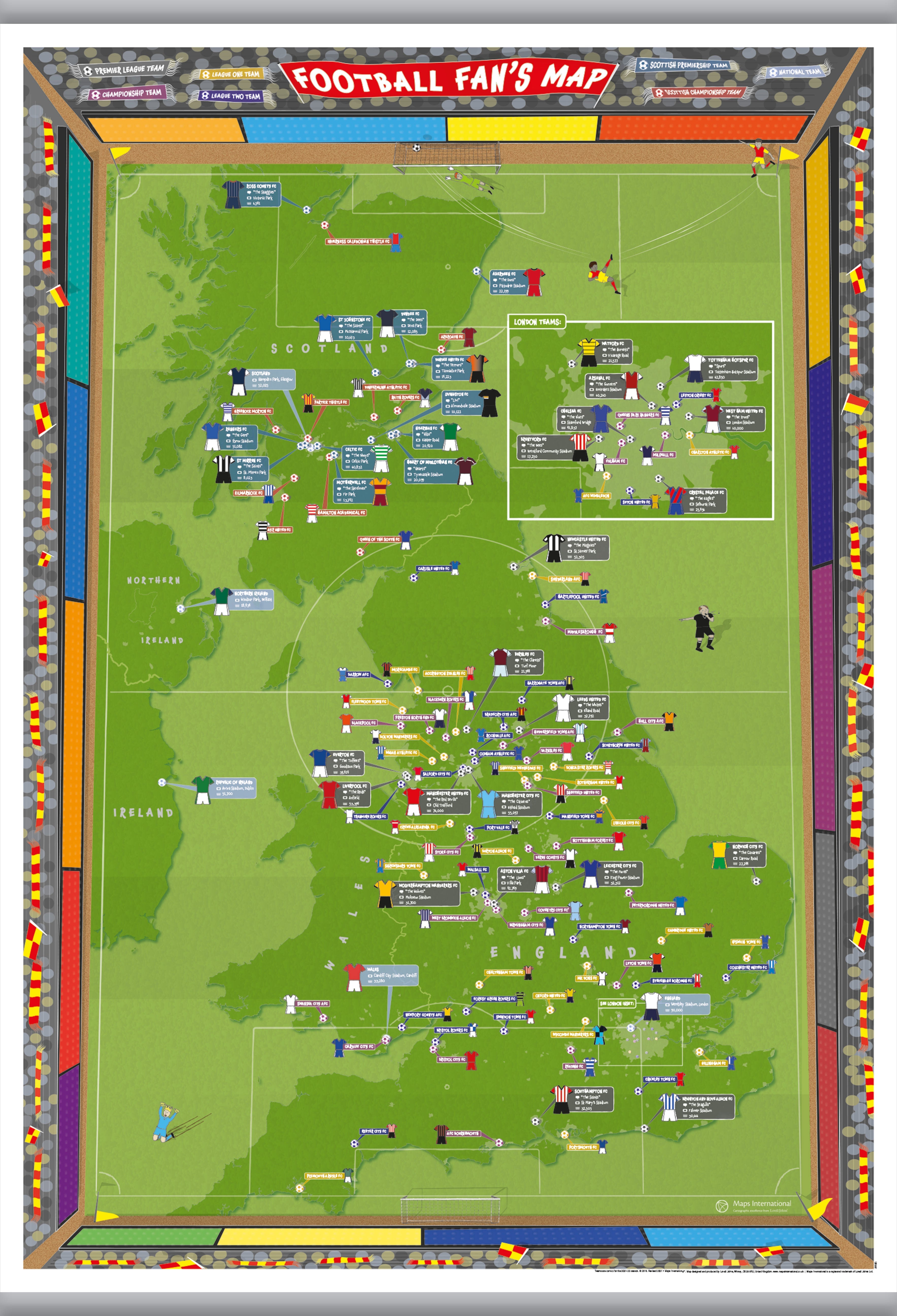 UK00887_L_LAMHB - Football Fan's Stadium Map