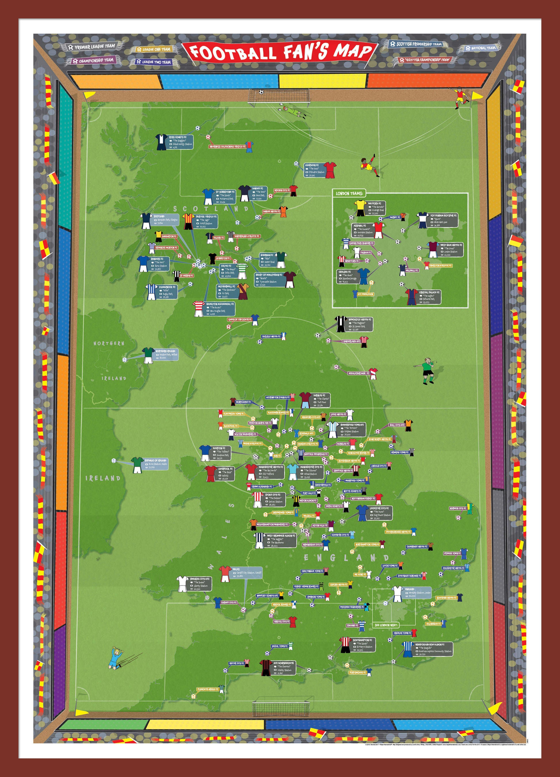 UK00887_M_PINOK - Football Fan's Stadium Map