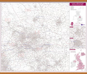 UK00774_L_LWDHB - Leeds and Bradford Postcode Sector Map