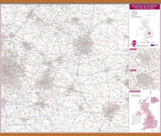 UK00775_L_LWDHB - Leicester and Coventry Postcode Sector Map
