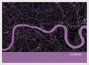 LS01555_4_WDWHI - London City Street Map Print Mauve