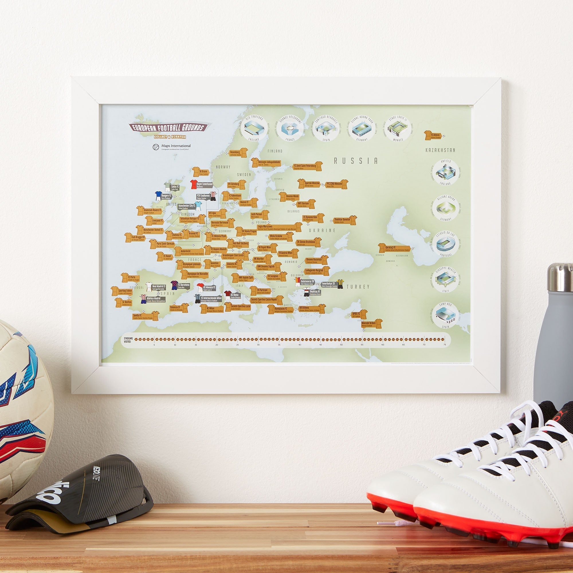 CT01688_3_BWWHI - Scratch Off European Football Grounds Print