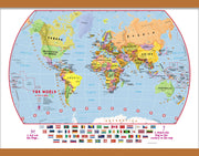 WM00791_M_LWDHB - Match The Flags World Map